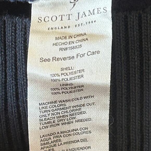 Scott James Navy Hoodie, size Large, NWT - Picture 6 of 6
